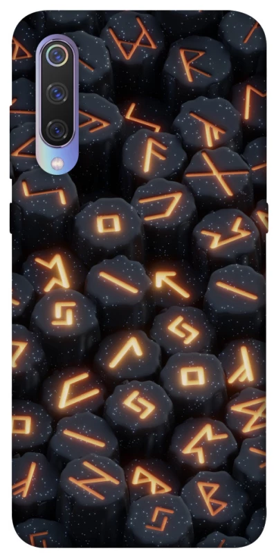 Чохол на Xiaomi Mi 9 Вогняні руни фото 1 з 1