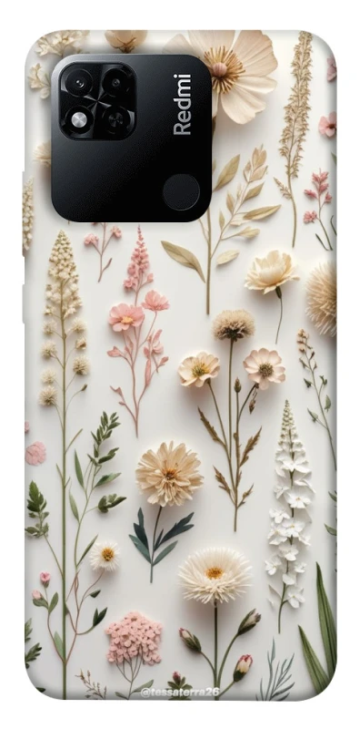 Чохол на Xiaomi Redmi 10A Floral design ver.1 фото 1 з 1