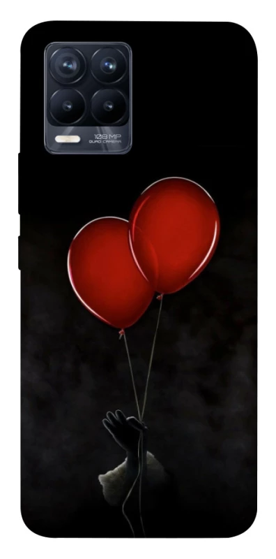 Чехол на Realme 8 Reds Balloons фото 1 из 1