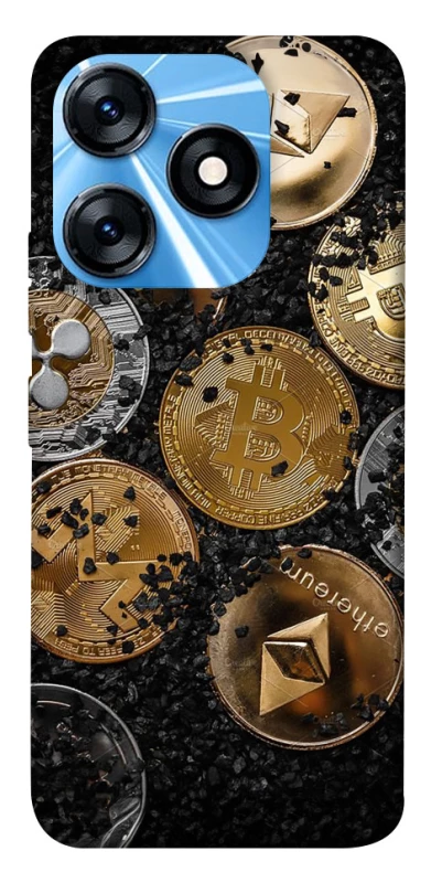 Чохол на TECNO Spark 10 Many coins v2 фото 1 з 1