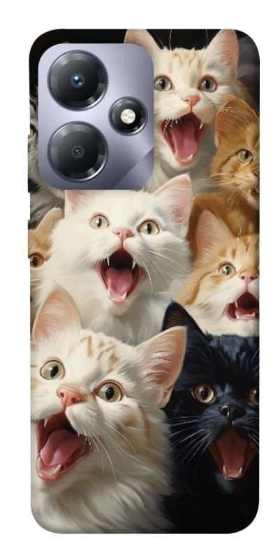 Чохол на Infinix Hot 30 Play Коти фото 1 з 1