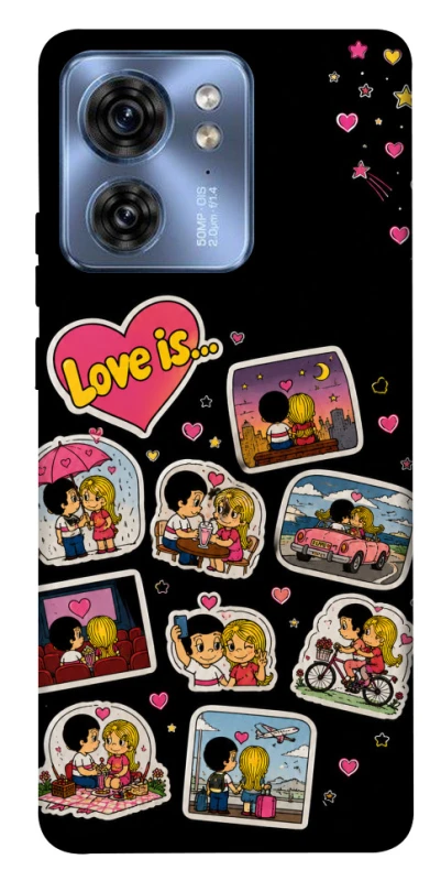 Чохол на Motorola Edge 40 Love is ver.3 фото 1 з 1