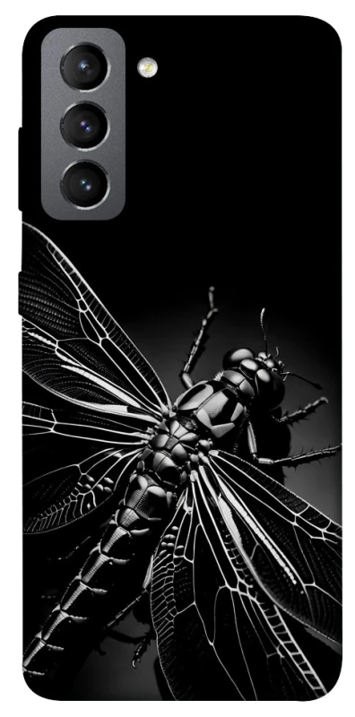 Чехол на Samsung Galaxy S21 FE Black dragonfly фото 1 из 1