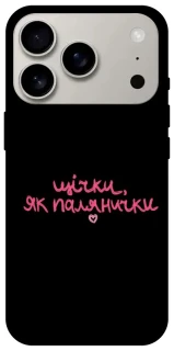 Чехол на Apple iPhone 17 Pro (6.3") Щічки, як палянички фото 1 из 1