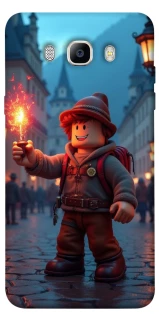 Чохол на Samsung J710F Galaxy J7 (2016) Roblox Fire Logo Blue Flames фото 1 з 1