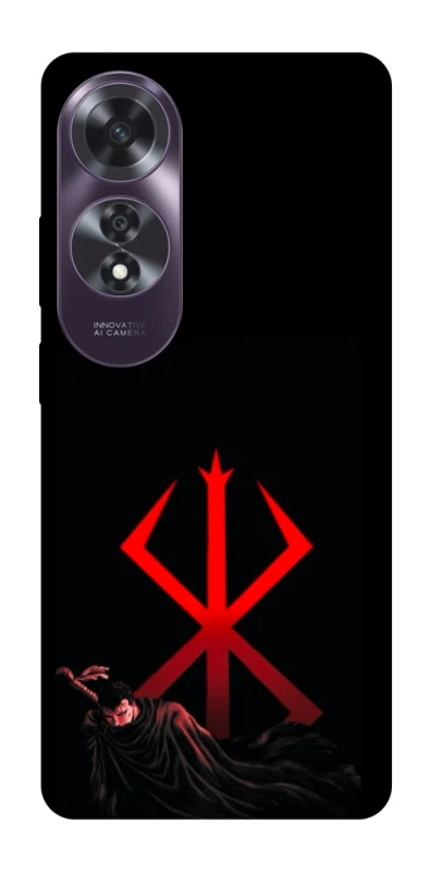 Чехол на Oppo A60 Berserk Red Logo фото 1 из 1