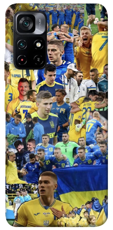 Чехол на Xiaomi Poco M4 Pro 5G UA-Football ver.6 фото 1 из 1