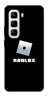 Чехол на Infinix Hot 50 Pro Roblox logo black фото 1 из 1