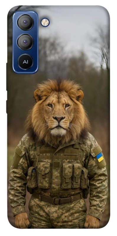 Чохол на TECNO Pop 5 LTE Лев захисник фото 1 з 1