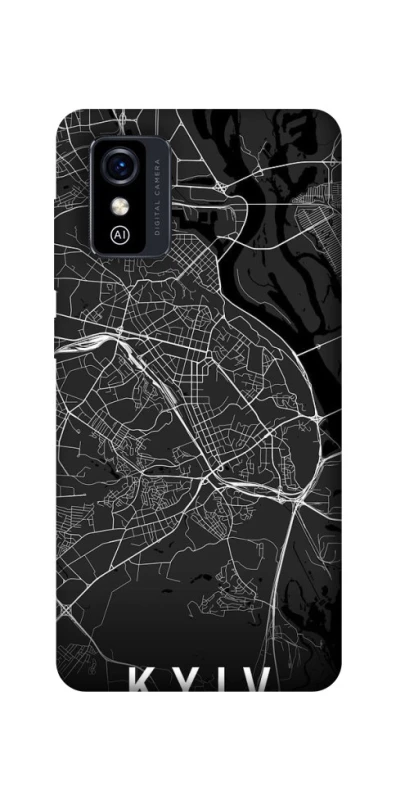 Чохол на ZTE Blade L9 Kyiv map фото 1 з 1