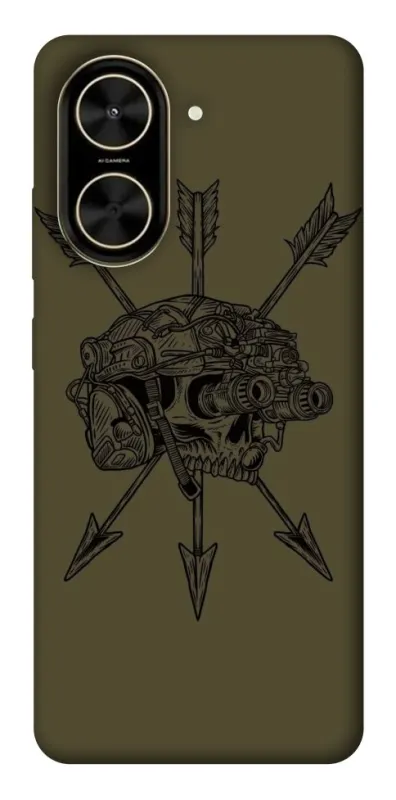 Чохол на Xiaomi Poco C71 Mil skull фото 1 з 1