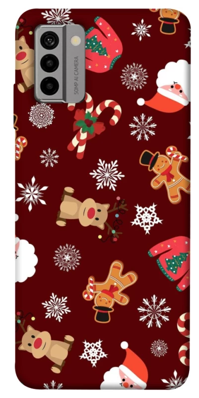 Чохол на Nokia G22 Новорічний v6 фото 1 з 1