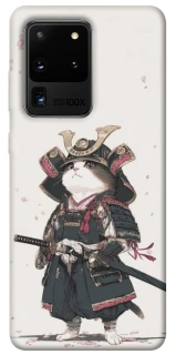Чохол на Samsung Galaxy S20 Ultra Samurai Cat Warrior фото 1 з 1