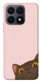 Чехол на Huawei Honor X8a Peeping cat фото 1 Чехол на Huawei Honor X8a Peeping cat фото 1 из 1