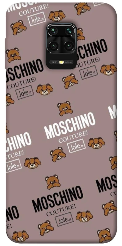 Чохол на Xiaomi Redmi Note 9s / Note 9 Pro / Note 9 Pro Max Moschino фото 1 з 1