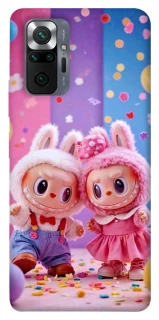 Чохол на Xiaomi Redmi Note 10 Pro Labubu twins ver.3 фото 1 з 1