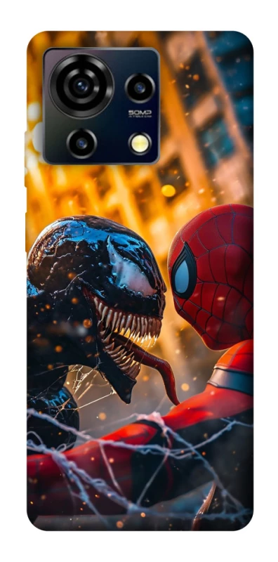 Чехол на ZTE Blade V50 Vita Venom vs Spiderman фото 1 из 1