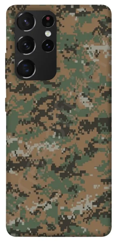 Чехол на Samsung Galaxy S21 Ultra Camouflage v32 фото 1 из 1