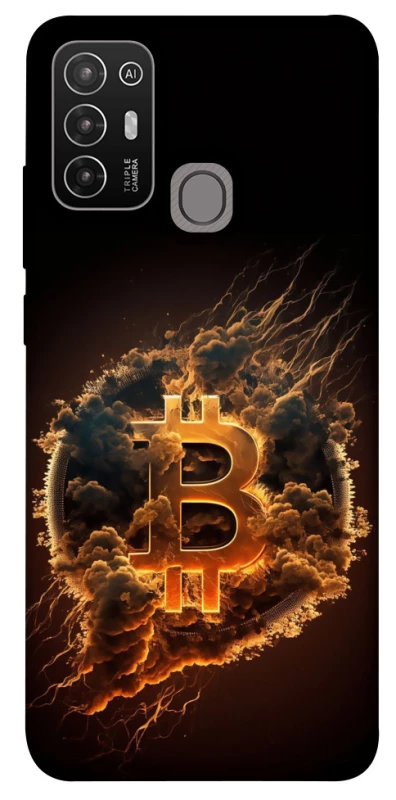 Чохол на ZTE Blade A52 Smoky Bitcoin фото 1 з 1