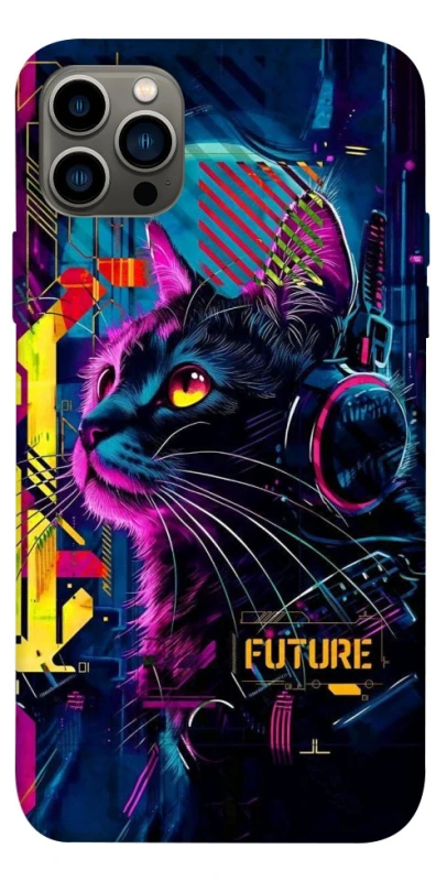 Чохол на Apple iPhone 12 Pro (6.1") Cyber Cat v2 фото 1 з 1