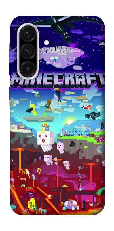 Чохол на Samsung Galaxy A36 5G Minecraft world фото 1 з 1
