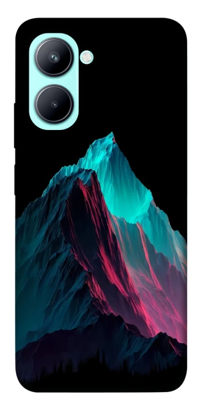 Чехол на Realme C33 Neon mountains фото 1 из 1