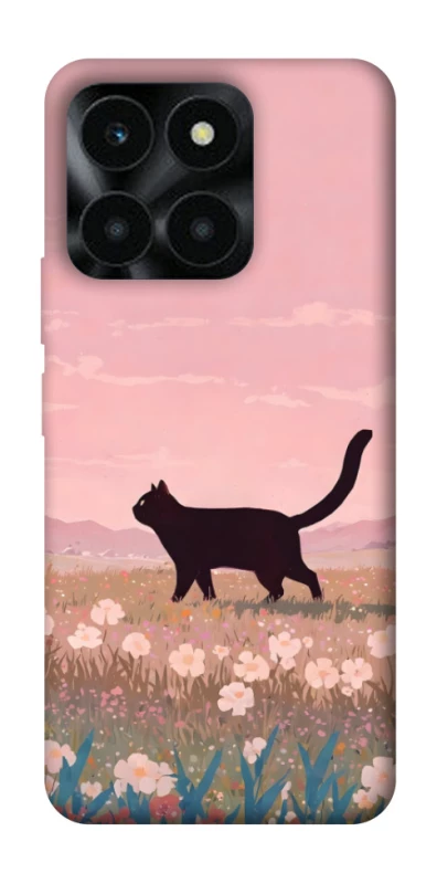 Чохол на Huawei Honor X6a cat on a field фото 1 з 1
