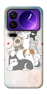 Чехол на Xiaomi 17 Pro Max Funny Pets ver.2 фото 1 из 1