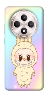 Чохол на Oppo Reno 12 F 4G/5G Fluffy Rainbow Labubu фото 1 з 1