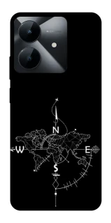 Чехол на Realme Note 60x Travel Map фото 1 Чехол на Realme Note 60x Travel Map фото 1 из 1