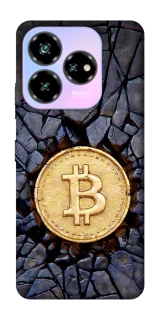 Чохол на ZTE Nubia V60 Desing Bitcoin cracks фото 1 з 1