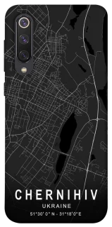 Чехол на Xiaomi Mi 9 SE Chernihiv map фото 1 из 1