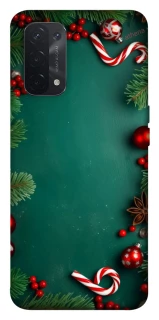 Чехол на Oppo A54 5G / A74 5G Новогодний v35 фото 1 из 1