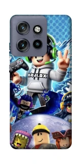 Чехол на Motorola Edge 50 Neo Roblox collage ver.3 фото 1 из 1