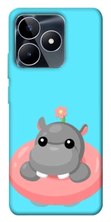 Чехол на Realme C53 Adopt Me Hippo Floatie фото 1 из 1