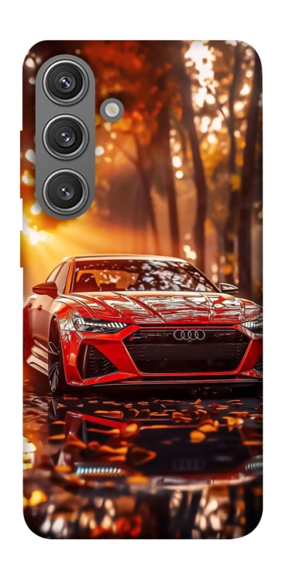 Чехол на Samsung Galaxy S24+ Audi at sunset фото 1 из 1