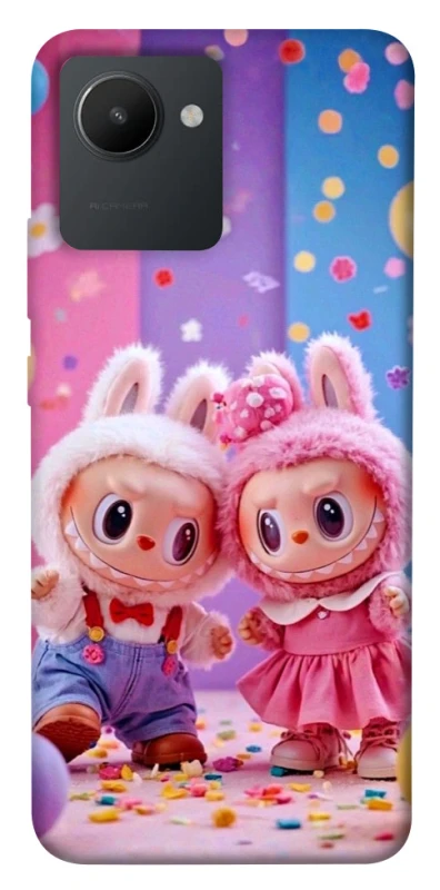 Чехол на Realme C30s Labubu twins ver.3 фото 1 из 1