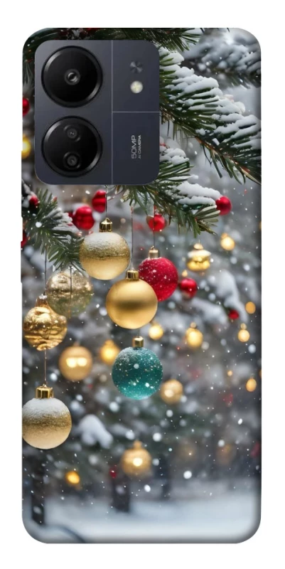 Чехол на Xiaomi Poco C65 Новогодний v48 фото 1 из 1