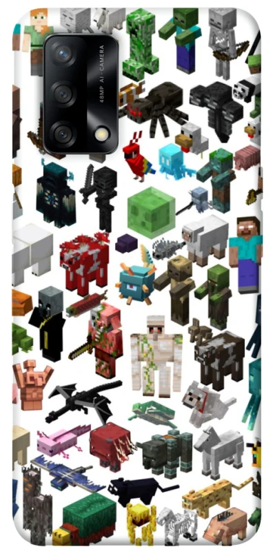 Чохол на Oppo A74 4G Minecraft v4 фото 1 з 1