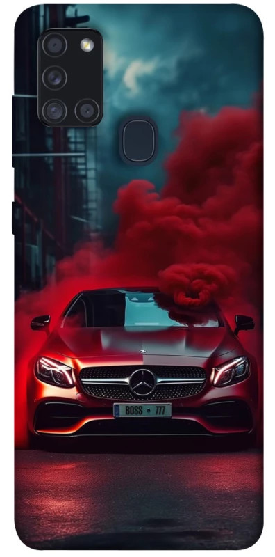 Чехол на Samsung Galaxy A21s Mercedes in smoke фото 1 из 1
