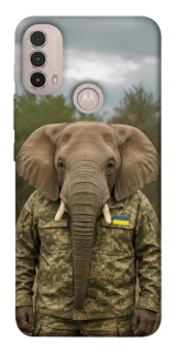 Чохол на Motorola Moto E40 Слон захисник фото 1 з 1