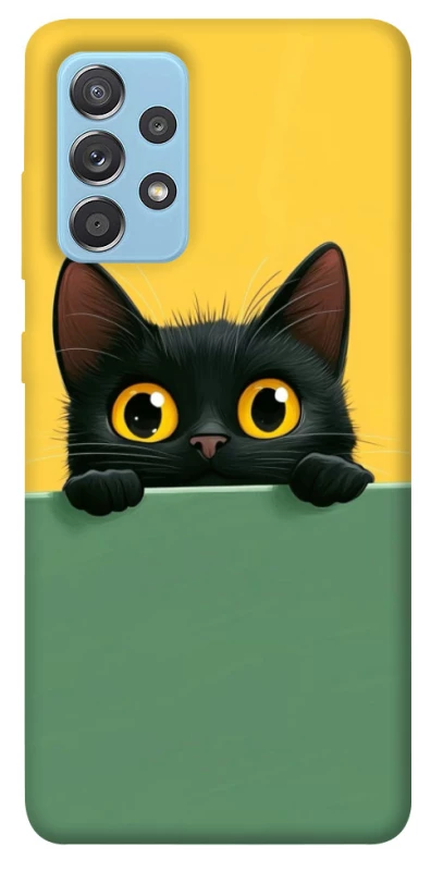 Чохол на Samsung Galaxy A52 4G / A52 5G Black cat v2 фото 1 з 1