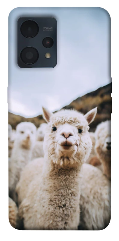 Чехол на Realme 9 4G / 9 Pro+ Лама фото 1 из 1