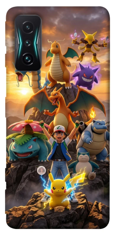 Чехол на Xiaomi Redmi K50 Gaming Pokemon фото 1 из 1