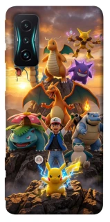 Чехол на Xiaomi Redmi K50 Gaming Pokemon фото 1 из 1