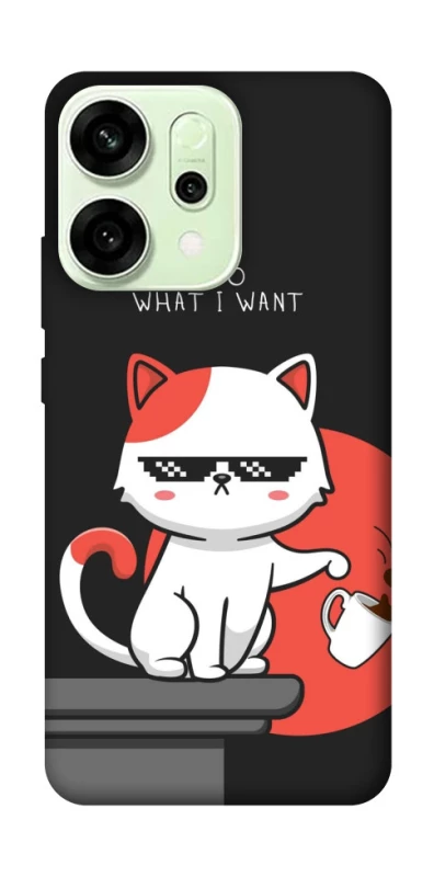 Чохол на Oppo Reno 14 I do what i wont фото 1 з 1