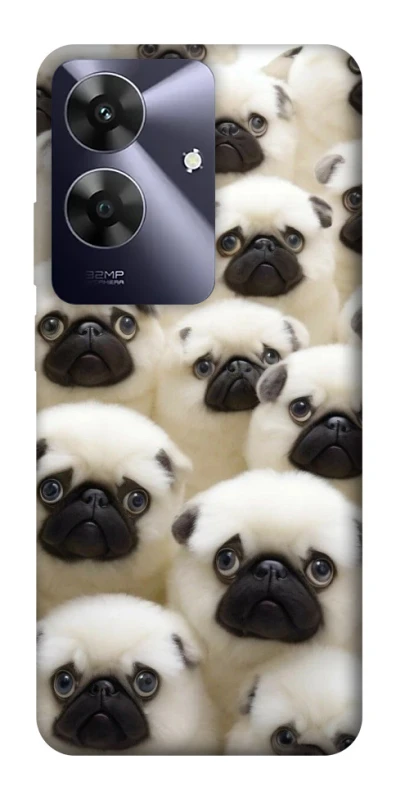 Чохол на Realme Note 60 Doggy Pug Love фото 1 з 1