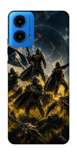 Чохол на Motorola Moto G45 HELLDIVERS фото 1 з 1