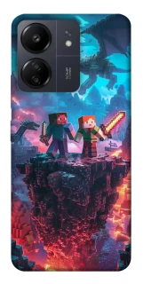 Чохол на Xiaomi Poco C65 Minecraft v3 фото 1 з 1