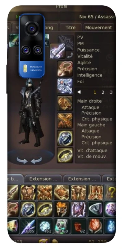 Чохол на Vivo Y51a Character Menu ver.1 фото 1 з 1